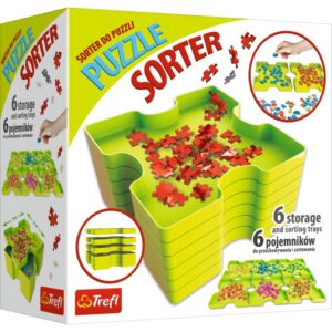 Puzzleteile Sortierer - 6-teilig, stapelbar