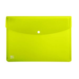 URBAN Brieftaschen - A4, PP, transluzent, 5 Stück sortiert