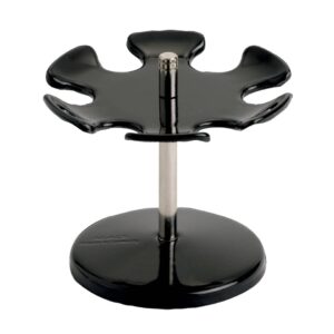 Stempelträger - drehbar, 110 x 100 x 110 mm, schwarz, für 6 Stempel