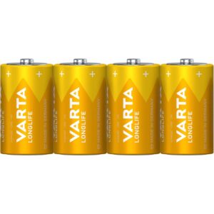 Batterien LONGLIFE - Mono/LR20/D, 1,5 V, 4er Pack