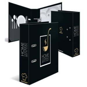 Kochrezeptordner Home Cooking - A4, inkl. 10-tlg. Register