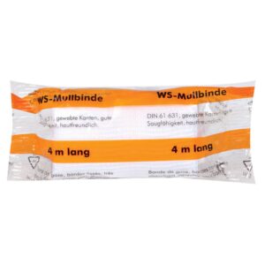 WS-Mullbinde 4 m x 6 cm