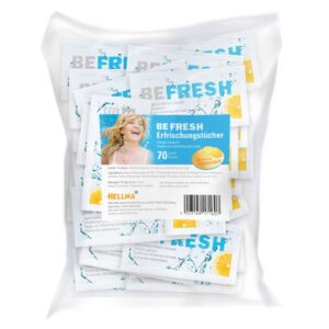 Erfrischungstücher BE FRESH - 70 Stück