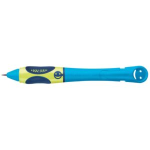 griffix® Bleistift - Neon Fresh Blue, Rechtshänder, Faltschachtel mit Eurolochung