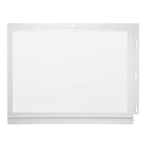Plakattasche - A4, Kabelbinder, transparent, wasserdicht, 5 Stück
