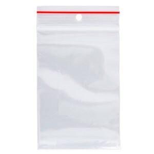 Druckbandbeutel - 70x100mm, transparent, 100 Stück