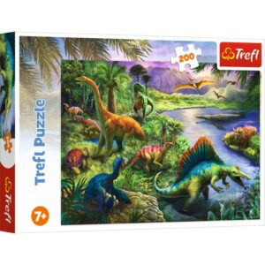 Puzzle Dinosaurier - 200 Teile