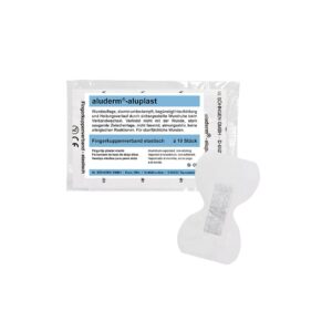 aluderm®-aluplast Fingerkuppenverband - elastisch, 4,3 x 7,2 cm, 10 Stück