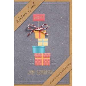 Geburtstagskarte Nature Card - inkl. Umschlag