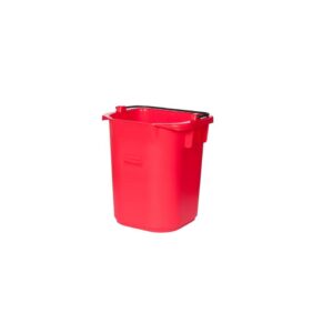 Eimer - Plastik, eckig, 5 Liter, rot