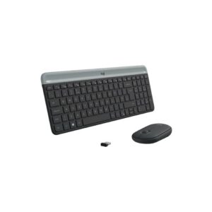 Tastatur + Maus MK470 Slim - kabellos grafit