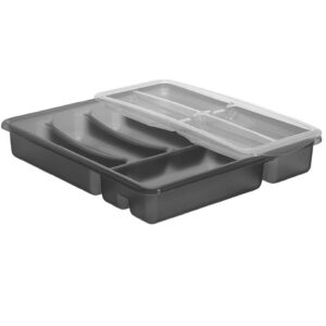 Besteckkasten 6 Fächer Topglide BASIC - anthrazit