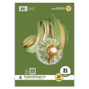 Ringbucheinlage - LIN21, A4, 50 Blatt, 70 g/qm, liniert