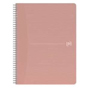 My RecUp Spiralbuch - A4, 90 Blatt, liniert, rosa
