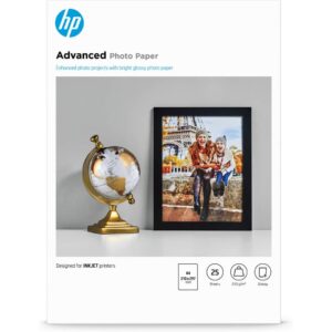 Advanced- Fotopapier - A4, hochglänzend, 250 g/qm, 25 Blatt