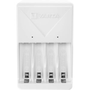 Ladegerät Plug Charger - inkl. 4 Mignon (AA) 2.100 mAh