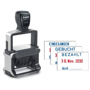 Stempel Selbstfärber 3 TexteTrodat 5430/L