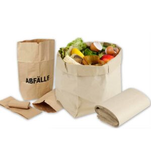 Papierabfallsack Recyclingpapier - 70 l, 2-lagig, 25 Stück