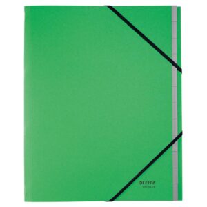 3915 Ordnungsmappe Recycle - A4, 12 Fächer, Karton (RC), klimaneutral, grün