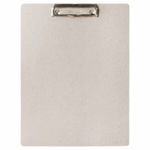 Klemmbrett PURE Raw - A4, Vegan, grau