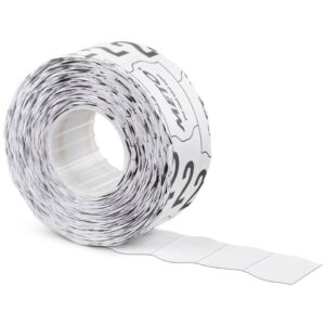 Preisauszeichner-Etiketten, 1-zeilig, 22 x 12 mm, permanent haftend, weiß