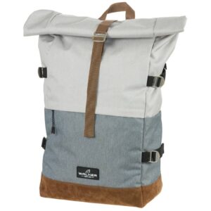 Schulrucksack Roll up two - light grey