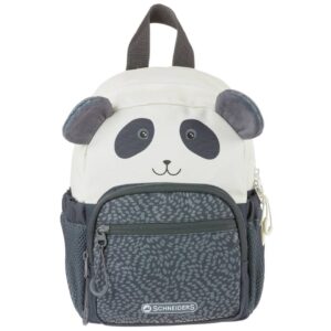 Kinderrucksack Kids Mini - Panda, 18,5 x 27 x 11 cm, 6 Liter, dark grey