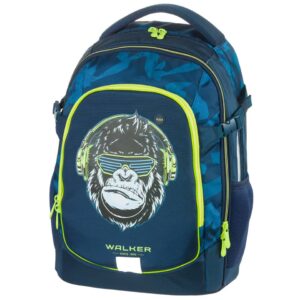 Schulrucksack Fame - Gorilla Funk dark petrol