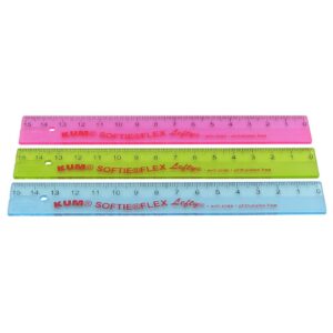Lineal Softie Flex Lefty - 15 cm, Kunststoff, Linkshänder