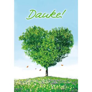 Dankesagungskarte - inkl. Umschlag