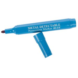 Permanentmarker - detektierbar, Rundspitze, blau
