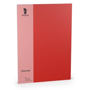 Coloretti Briefbogen - A4, 165g, 10 Blatt, mohn