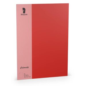 Coloretti Briefbogen - A4, 80g, 10 Blatt, mohn