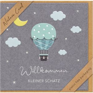 Freudiges Ereignis nature Card - inkl. Umschlag