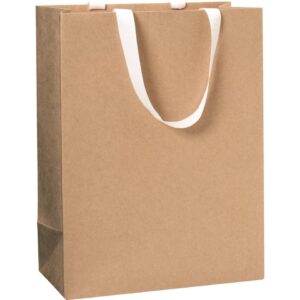 Geschenktragetasche One Colour - 23 x 30 x 13 cm, hellbraun
