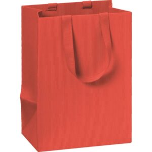 Geschenktragetasche One Colour - 10 x 14 x 8 cm, rot