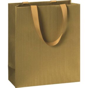 Geschenktragetasche One Colour - 18 x 21 x 8 cm, gold