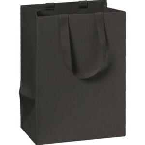 Geschenktragetasche One Colour - 10 x 14 x 8 cm, schwarz