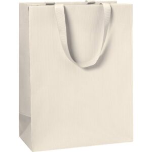 Geschenktragetasche One Colour - 23 x 30 x 13 cm, beige