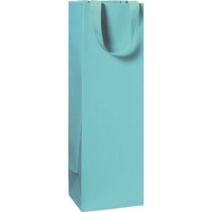 Flaschentragetasche One Colour - 11 x 36 x 10,5 cm, hellblau