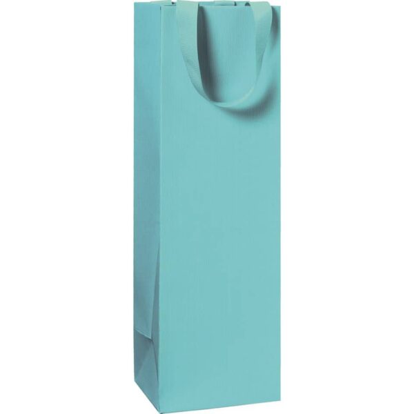 Flaschentragetasche One Colour - 11 x 36 x 10,5 cm, hellblau