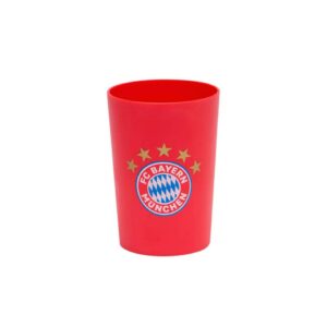 Zahnputzbecher, 200ml, Logo rot