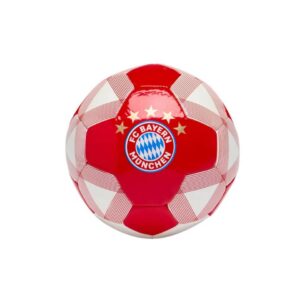 Mini-Fußball Logo rot/weiß