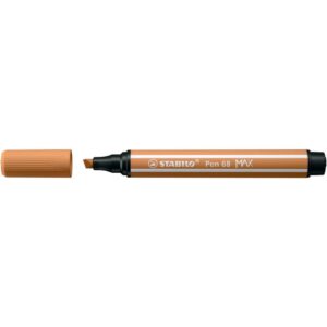 Premium-Filzstift Pen 68 MAX - ocker dunkel