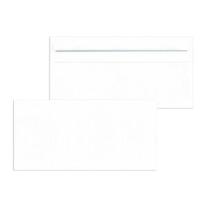 Briefumschläge DIN lang (220x110 mm), ohne Fenster, selbstklebend, 72 g/qm, 1.000 Stück