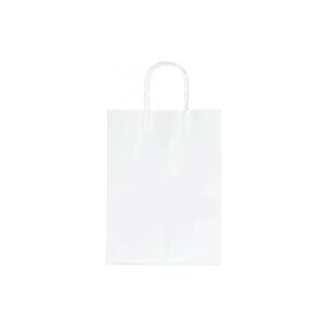 Geschenktragetasche - 24 x 12 x 31 cm, 20 Stück, weiß