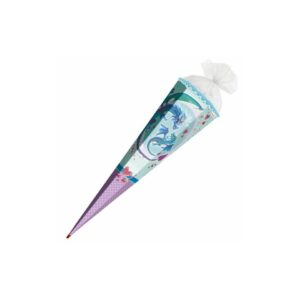 Schultüte Drachenliebe - eckig, 85 cm