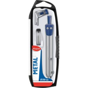 Zirkelkasten 3teilig Start - Ø bis 140 mm, schwarz/silber