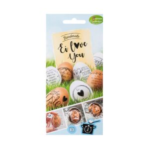 Oster Banderole love you - 8 Motive, 12 Stück sortiert