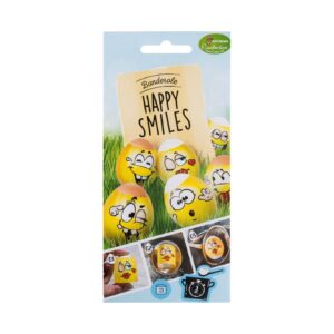 Oster Banderole Happy Smiles - 6 Motive, 12 Stück sortiert